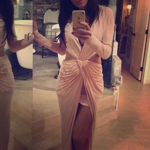 Hot Miami styles pink dress
